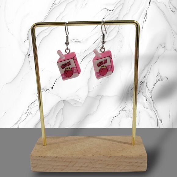 🍓Strawberry Milk Earrings🍓(2-A017)-Jewelry for Women - Picture 3 of 6